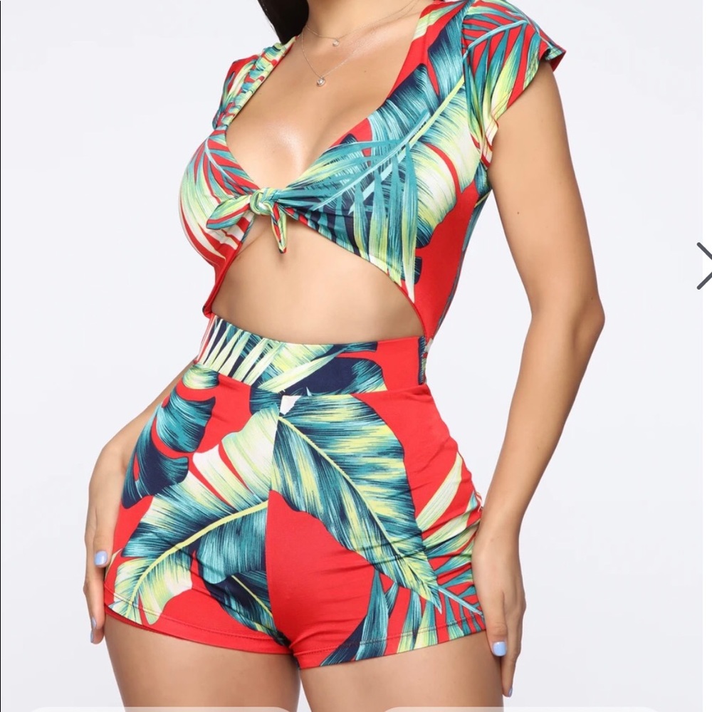 Tropical Romper🌴 SOLD